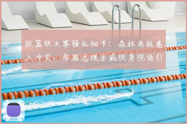 欧篮联决赛骚乱细节:森林老板卷入冲突,希腊总理亲戚现身现场引关注